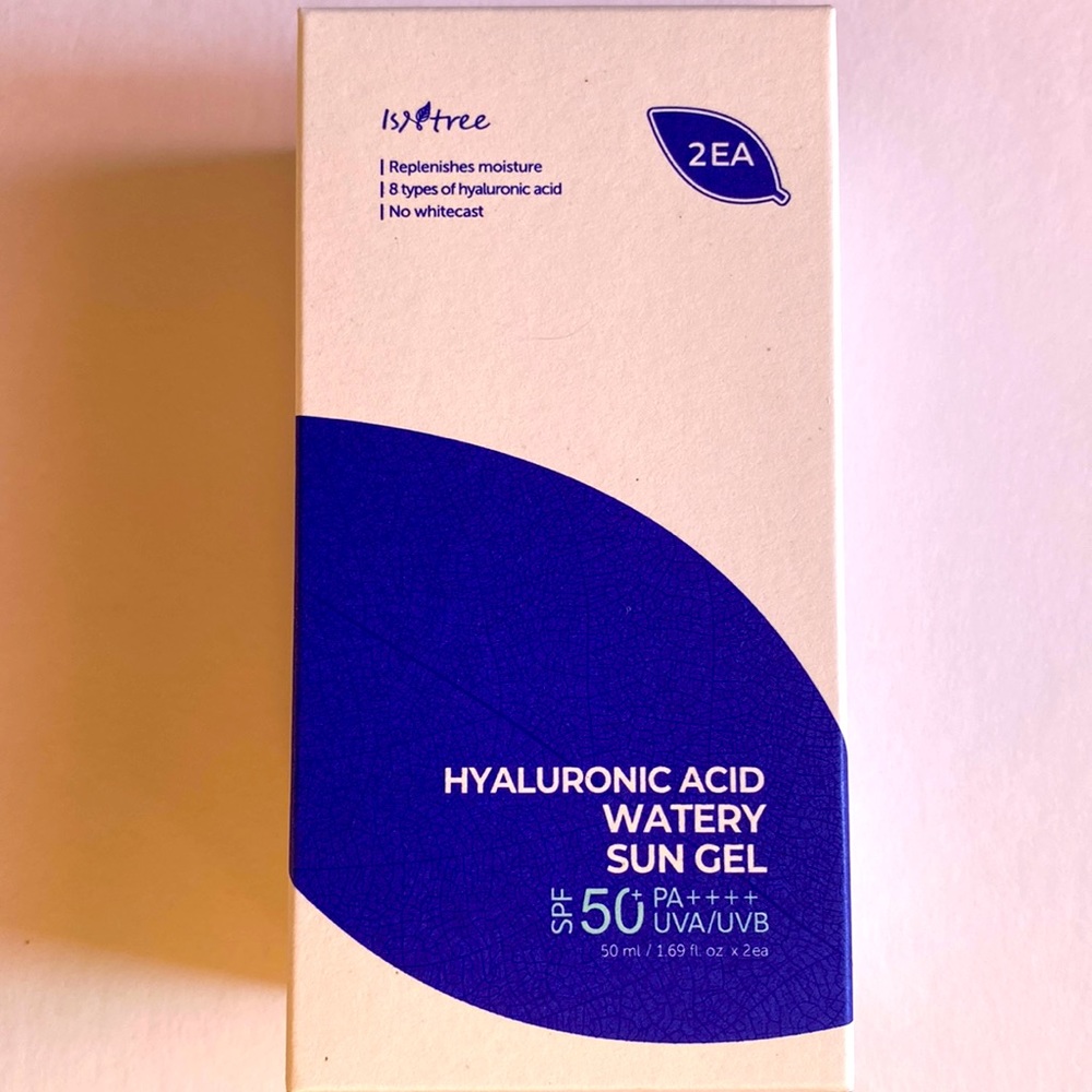 Isntree Hyaluronic Acid Watery Sun Gel 2 Pack